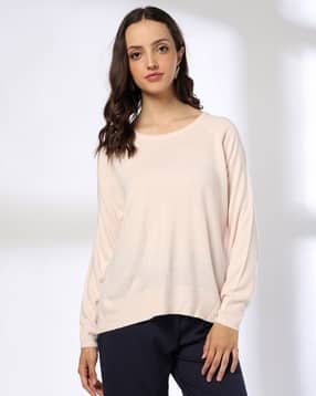fig Women Ribbed Round-Neck Pullover-picture-20