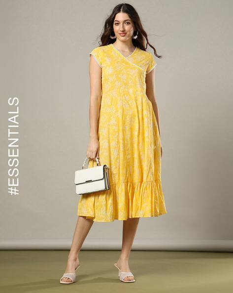 Nyrika Women Floral Print Tiered Dress
