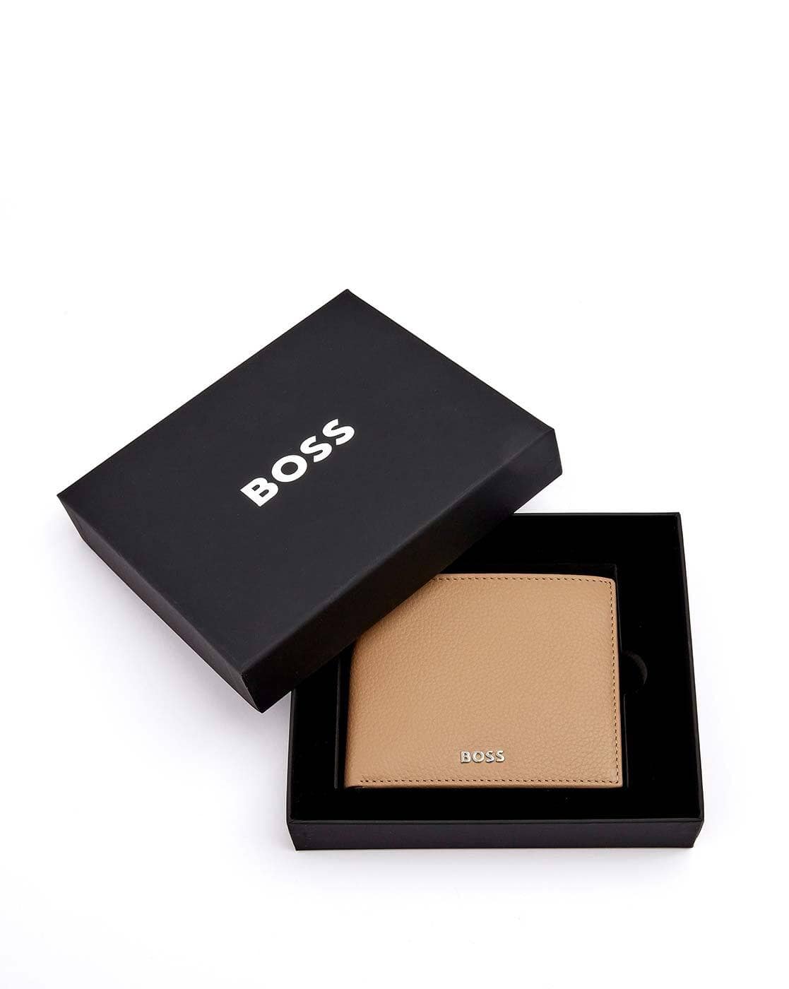 Buy HUGO BOSS Classic Bi-Fold Wallet | Camel Color Men | AJIO LUXE