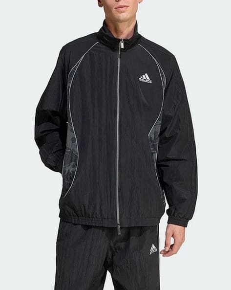adidas gazelle silver green womens adidas Men's Full Zip Woven Jacket, Navy Blue/White / Xs