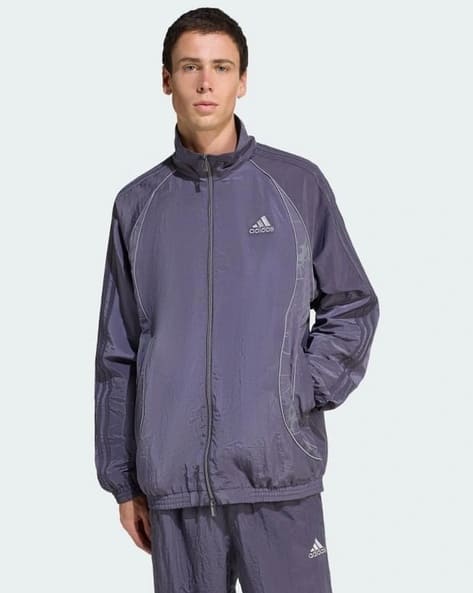 Buy Adidas Originals Adilenium TG TT Logo Print Loose Fit Jacket