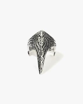 yousta Men Silver-Plated Metal Ring-picture-13