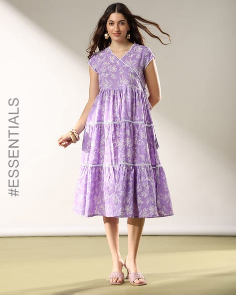 Nyrika Women Printed Tiered Dress