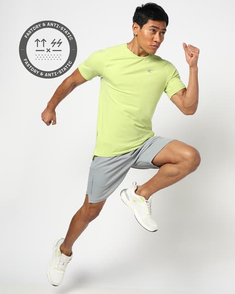PERFORMAX Men Relaxed Fit Crew-Neck Running T-Shirt