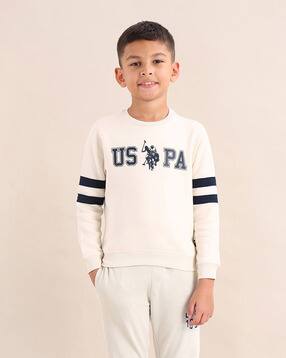 Boys Brand Print Regular Fit Sweatshirt-image-37