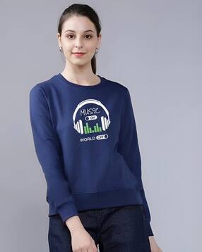 reya Women Self-design Sweatshirt-picture-0