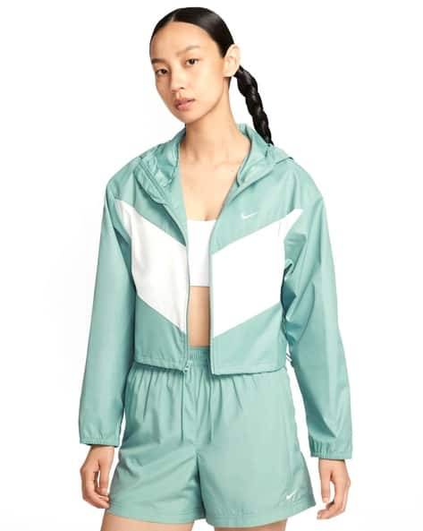 nike sportswear hooded woven jacket