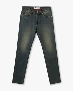 lee cooper Boys Mid-Wash Carpenter Straight Jeans-picture-48