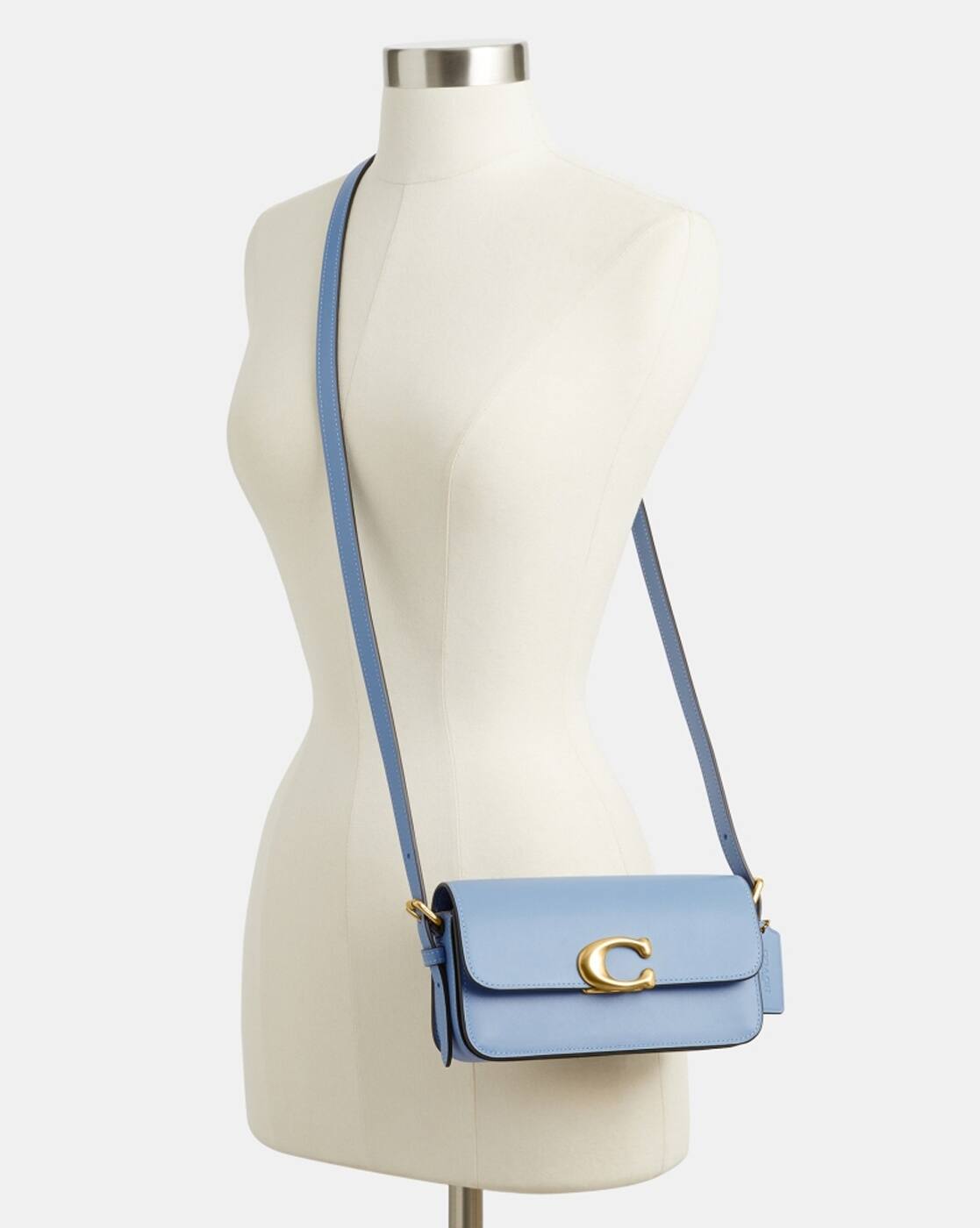 Buy Coach Zoe Leather Shoulder Bag | Blue Color Women | AJIO LUXE Buy Coach Zoe Leather Shoulder Bag | Blue Color Women | AJIO LUXE