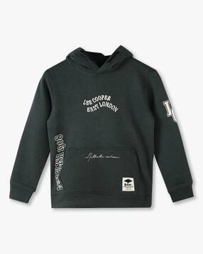 lee cooper Boys Typographic Print Regular Fit Hoodie-picture-25