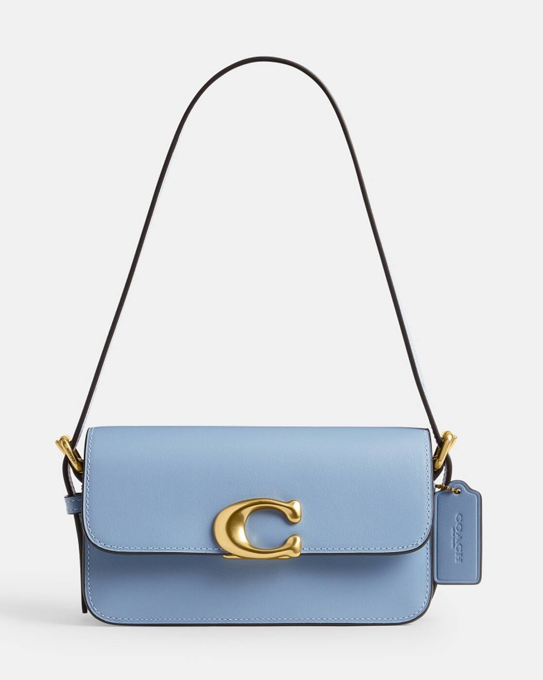 Buy Coach Zoe Leather Shoulder Bag | Blue Color Women | AJIO LUXE Buy Coach Zoe Leather Shoulder Bag | Blue Color Women | AJIO LUXE