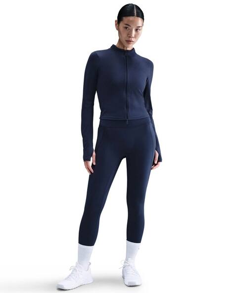 NIKE Universa Medium-Support High-Waisted 7/8 Leggings with Pockets