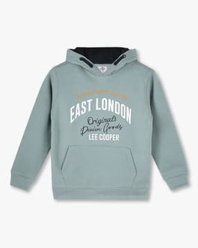 lee cooper Boys Typographic Print Regualr Fit Hoodie-picture-13