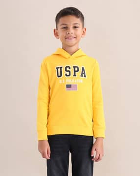 u.s. polo assn. Boys Brand Print Regular Fit Hoodie-picture-11