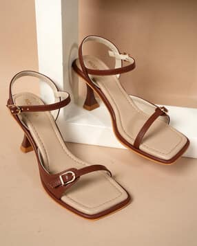mozafia Women Slingback Kitten Heeled Sandals -picture-38