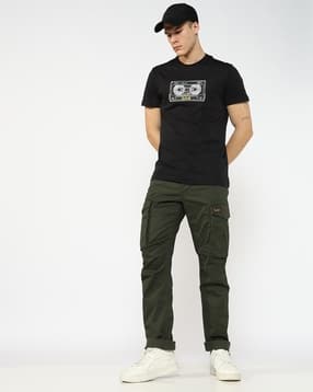 gas Men Regular Fit Cargo Pants-picture-24