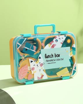 little surprise box Printed Lunch Box with Container & Spork-picture-15