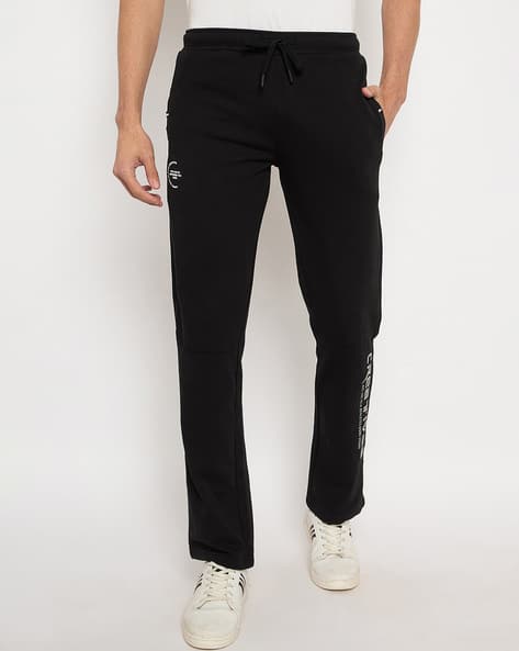 Men Mid-Rise Regular Fit Track Pants