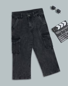 pantaloons junior Boys Mid Rise Wide Jeans-picture-30