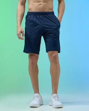 technosport Men Slim Fit Flat Front City Shorts-picture-29