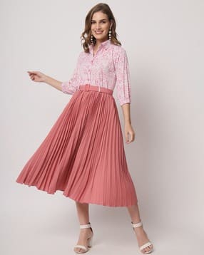 zwerlon x ag Women Printed A-Line Dress -picture-53