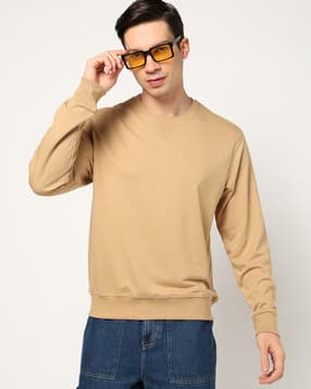 yousta Men Regular Fit Crew-Neck Sweatshirt-picture-32