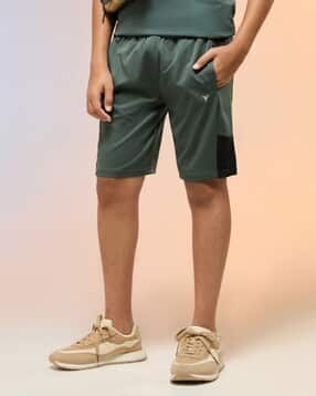 technosport Boys Mid Rise Slim Fit Shorts-picture-35