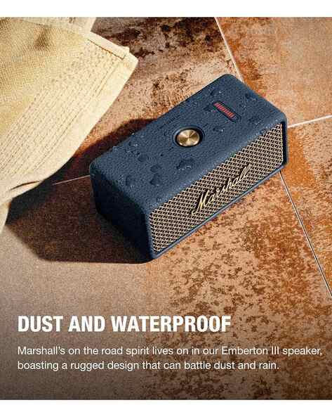 Buy Marshall Water-Resistant Build-In Spea Online | Ajio.com