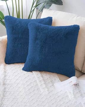 luxehome international Pack of 2 Square Shape Microfiber Cushion Covers-picture-13