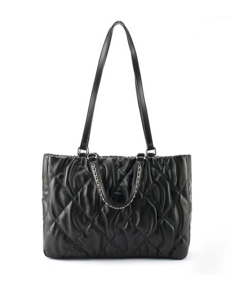 Lino Perros Women Quilted Tote Bag with Dual Straps