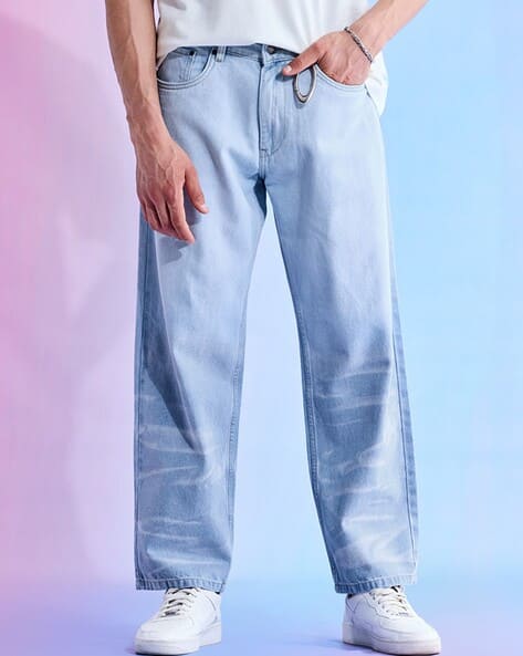 Buy Light Blue Jeans for Men by SNITCH Online