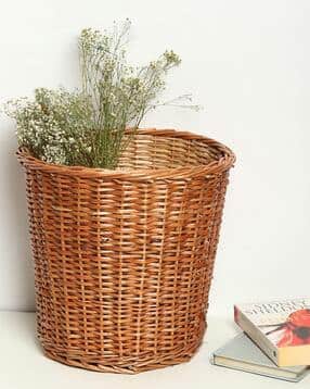 habere india Set of 2 Wicker Storage Baskets-picture-30