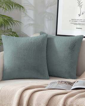 luxehome international Pack of 2 Square Shape Microfiber Cushion Covers-picture-22