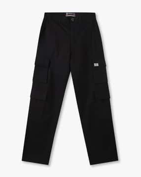 Boys Mid-Rise Relaxed Fit Cargo Pants