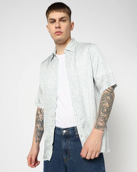 ARMANI EXCHANGE All-Over Print Regular Fit Armani Classics Shirt