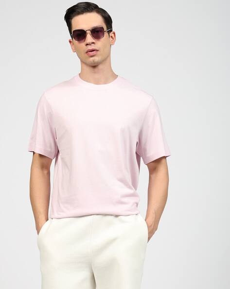 Calvin Klein Jeans Men 20S Regular Fit Crew-Neck T-Shirt with Monogram Logo