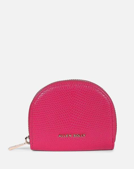 ALLEN SOLLY Women Logo Embossed Travel Wallet