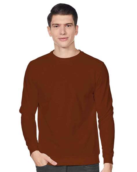 NEONOMAD Men Regular Fit Crew-Neck Sweatshirt