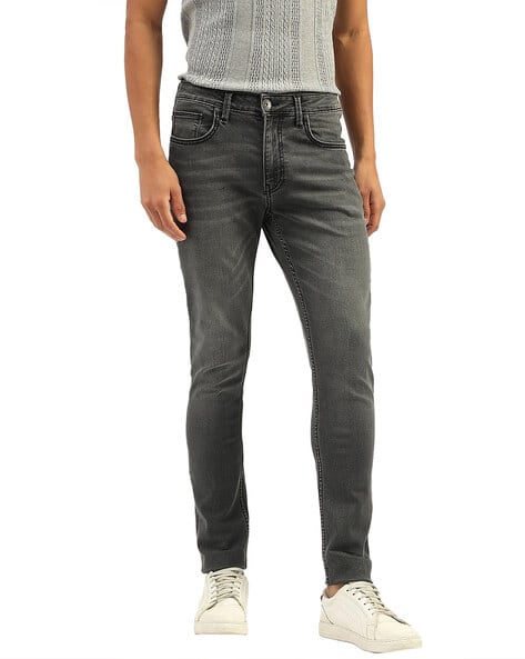 UNITED COLORS OF BENETTON Men Lightly Washed Skinny Fit Jeans