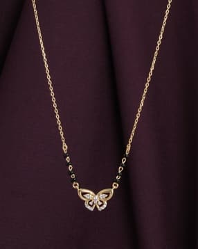 palmonas Women Gold-Plated Stone-Studded Mangalsutra-picture-29