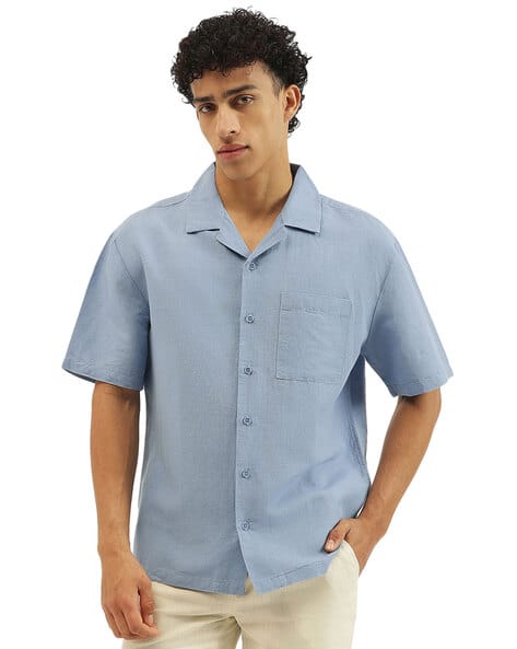 UNITED COLORS OF BENETTON Men Loose Fit Shirt