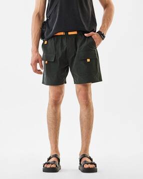 snitch Men Cargo Shorts with Elasticated Waist-picture-15