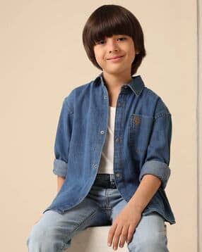 u.s. polo assn. Boys Boxy Fit Shirt-picture-51