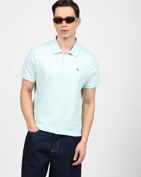 calvin klein jeans Men Regular Fit Polo T-Shirt with Monogram Logo-picture-14