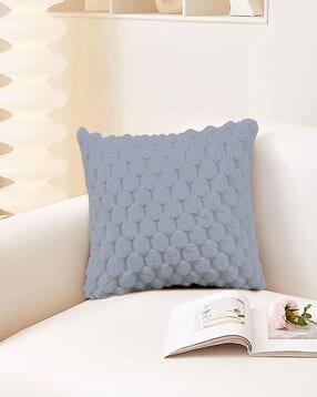 luxehome international Faux Fur Square Cushion Cover 16" x 16"-picture-11