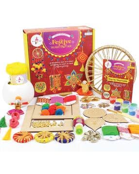 kalakaram Festive Delight Craft Box with DIY Kits-picture-46
