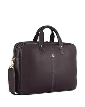 wildhorn Men Laptop Bag with Zip Closure & Detachable Strap -picture-21
