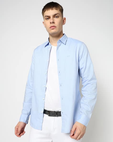 Buy Blue Shirts for Men by ARMANI EXCHANGE Online