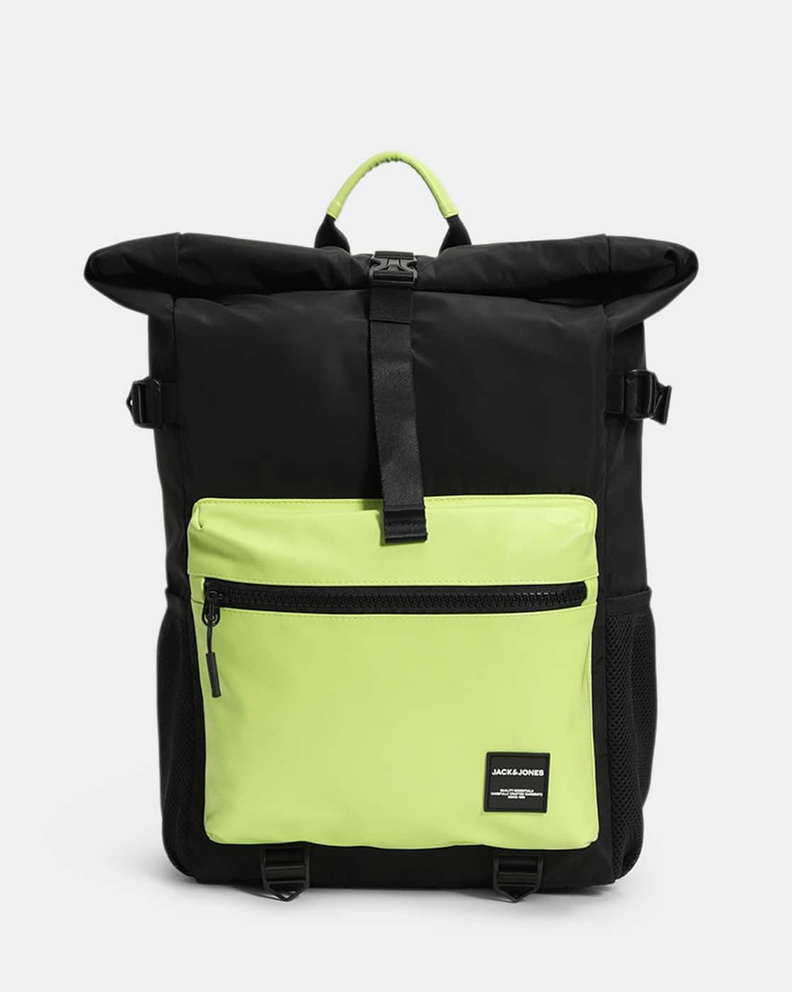 Buy Jack & Jones Men Colourblock Backpack with Online | Ajio.com