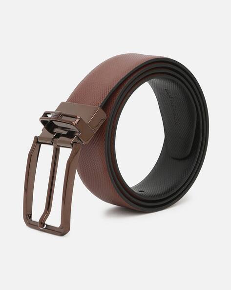 VAN HEUSEN Men Premium Leather Formal Reversible Belt